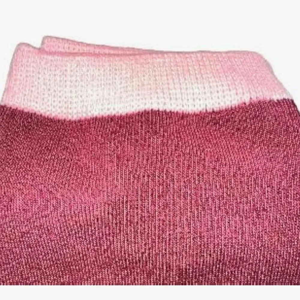 Kate Spade Womens Crew Socks Pack of 3 Black Floral Pink Plaid Multi NWT